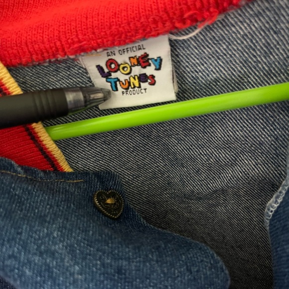 Vintage kids tweety bird Jean jacket - Picture 6 of 6